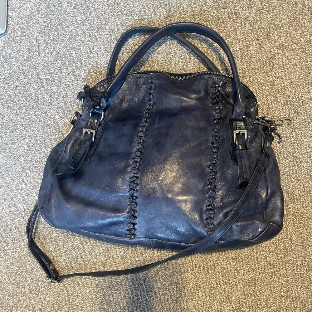 NWT A.S.98 Leather Shoulder Crossbody Bag - Picture 5 of 11